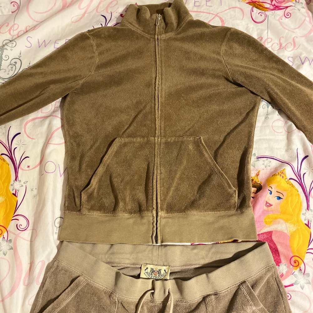 Brown Juicy Couture Tracksuit